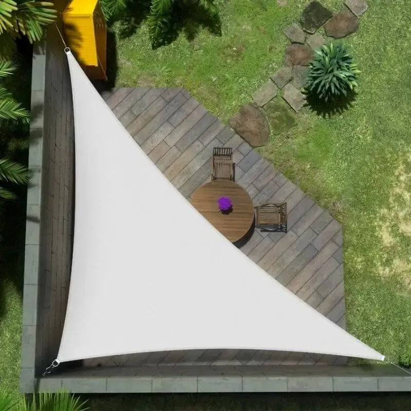 Voile d'ombrage Triangulaire - Blanche