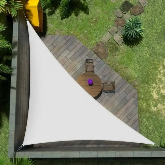 Voile d'ombrage Triangulaire - Blanche