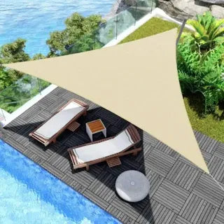 Voile d'ombrage Triangulaire - Beige