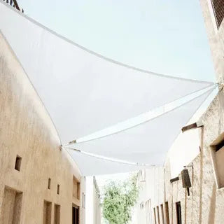 Voile d'ombrage Triangulaire - Blanche